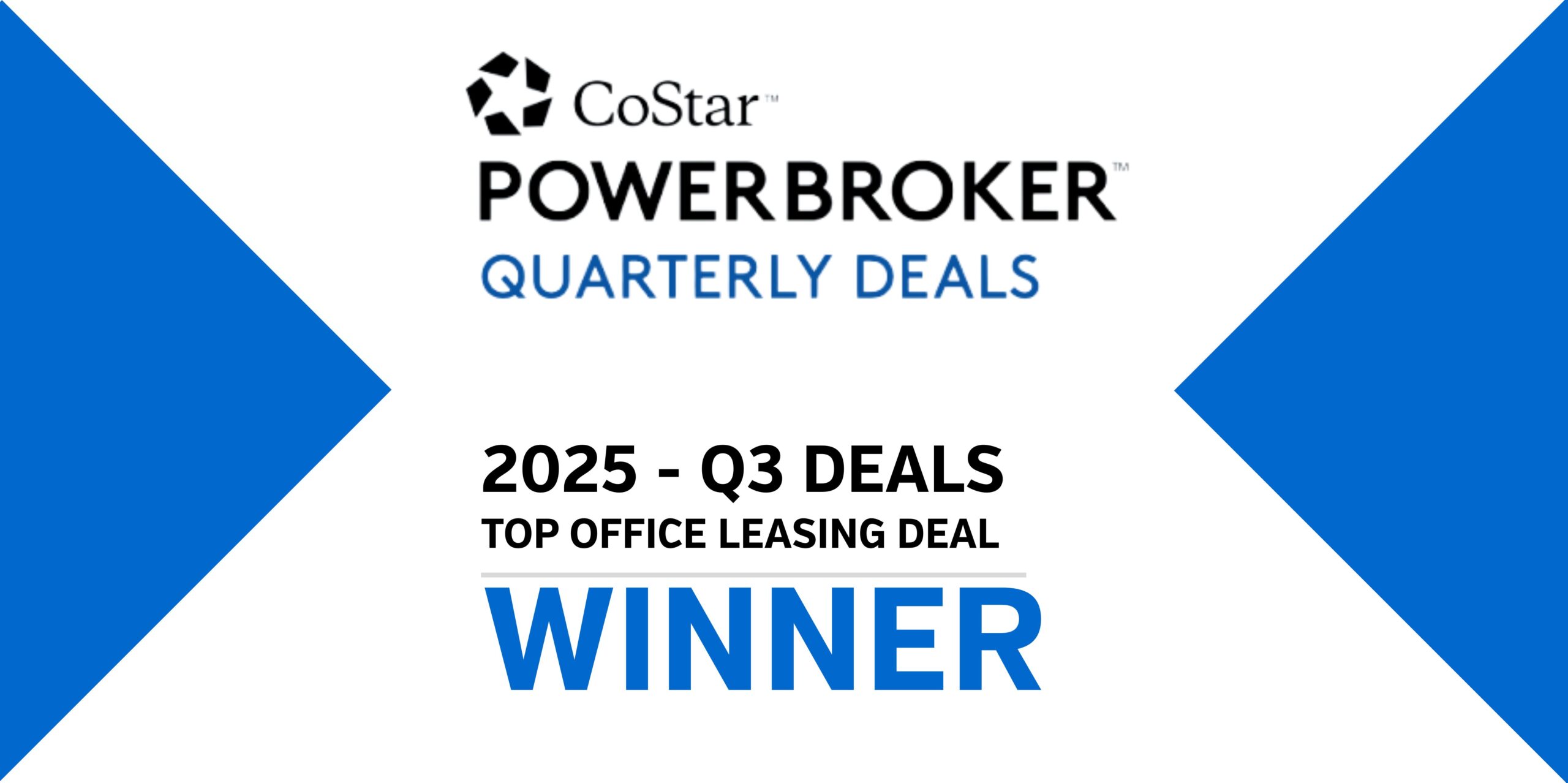 CoStar Power Broker Award Naples FL awarded to KOVA Commercial Group